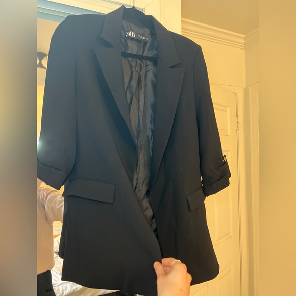 Zara Black Blazer Women’s - Picture 1 of 2